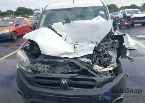 2017 Ram Promaster City Tradesman from USA, damaged, VIN ZFBERFAB4H6E18381